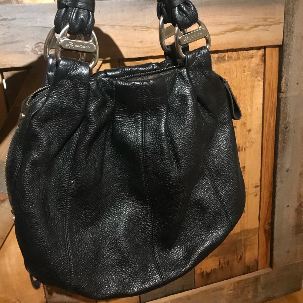 Leather bag-black